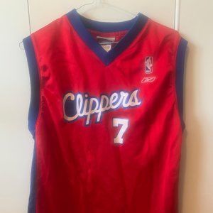 Lamar Odom LA Clippers 2000s Throwback Basketball Jersey